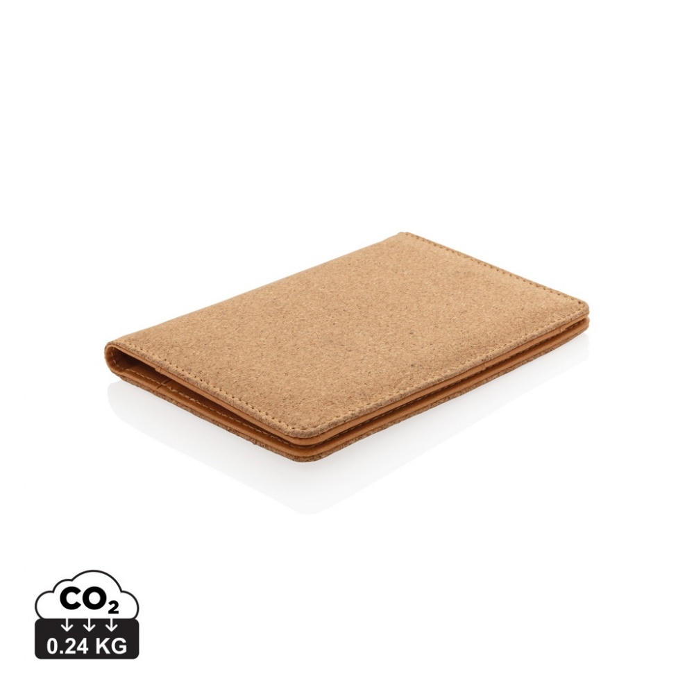 Logotrade promotional gift picture of: Cork secure RFID passport cover