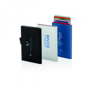 Logotrade promotional gift picture of: C-Secure aluminium RFID card holder