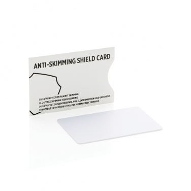 Logo trade promotional item photo of: Anti-skimming RFID shield card with active jamming chip