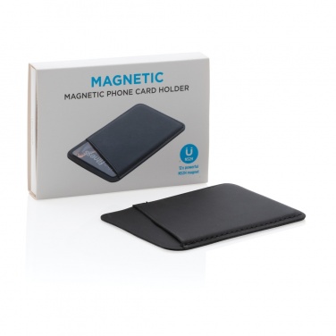 Logo trade business gift photo of: Magnetic phone card holder