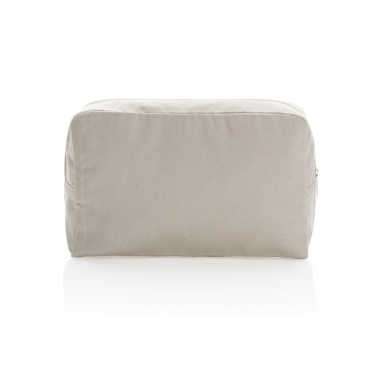 Logotrade advertising products photo of: Impact Aware™ 285 gsm rcanvas toiletry bag undyed