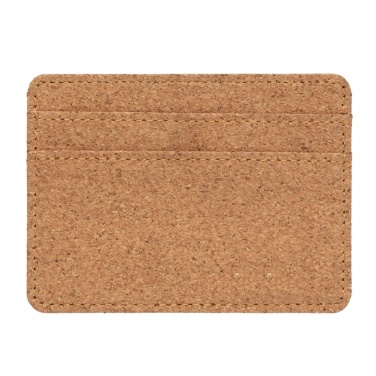 Logo trade advertising products picture of: Cork secure RFID slim wallet