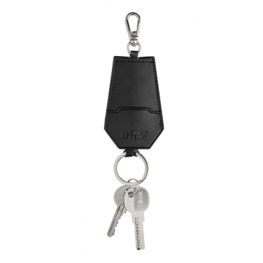 Logo trade corporate gift photo of: SP Tula RCS certified recycled PU key holder and pen set