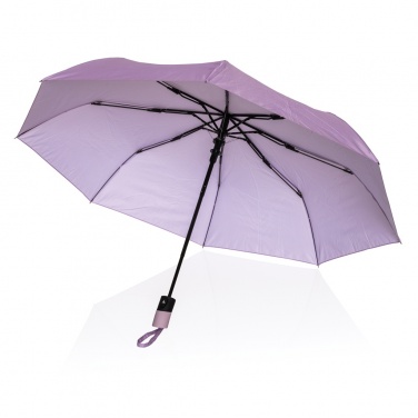 Logo trade promotional items image of: 21" Impact AWARE™ 190T mini auto open umbrella