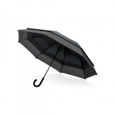Logo trade promotional giveaways image of: Swiss Peak AWARE™ 23" to 27" expandable umbrella