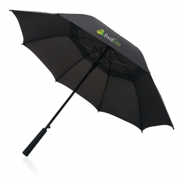 Logo trade advertising products image of: Swiss peak AWARE™ Tornado 23” storm umbrella