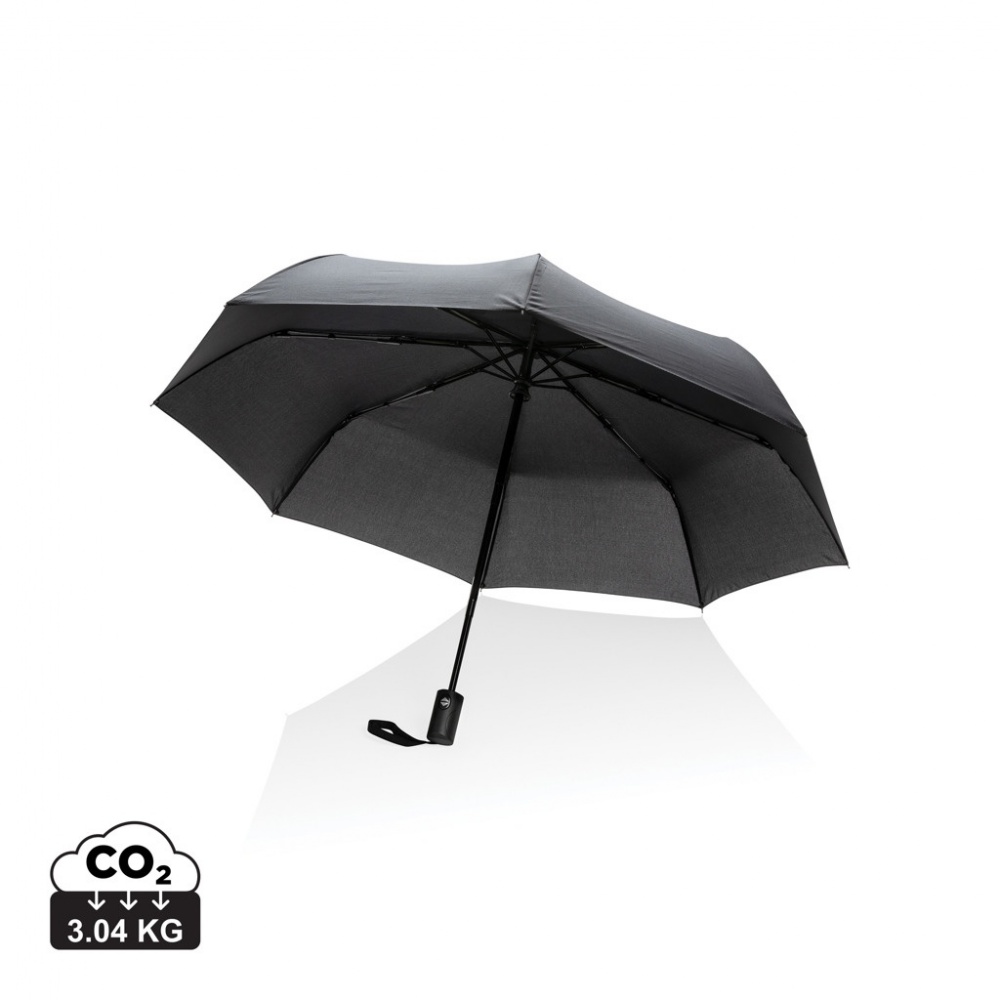 Logotrade promotional product picture of: 21" Impact AWARE™ RPET 190T auto open/close umbrella