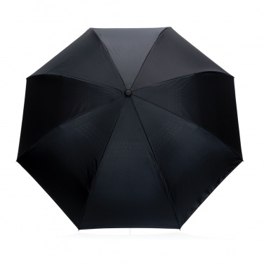 Logo trade promotional giveaways picture of: 23" Impact AWARE™ RPET 190T reversible umbrella
