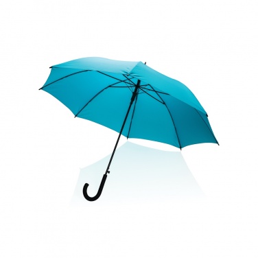 Logo trade promotional merchandise image of: 23" Impact AWARE™ RPET 190T standard auto open umbrella
