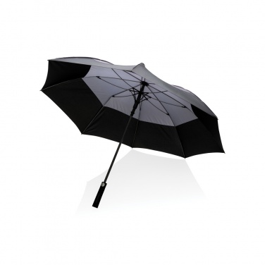 Logotrade promotional gift image of: 27" Impact AWARE™ RPET 190T auto open stormproof umbrella