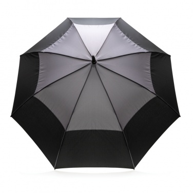 Logotrade promotional merchandise image of: 27" Impact AWARE™ RPET 190T auto open stormproof umbrella