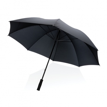 Logo trade corporate gift photo of: 30" Impact AWARE™ RPET 190T Storm proof umbrella