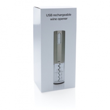 Logotrade business gift image of: Electric wine opener - USB rechargeable