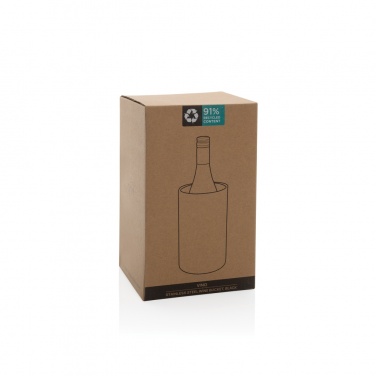 Logotrade promotional item picture of: Vino RCS certified recycled stainless steel wine bucket