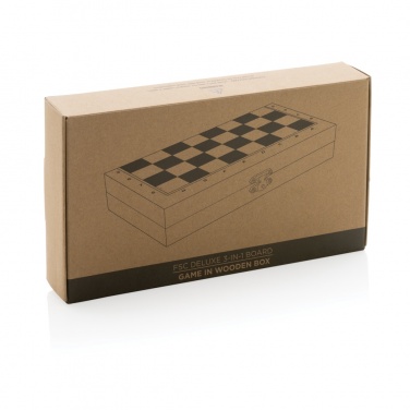 Logotrade corporate gift image of: Deluxe 3-in-1 boardgame in box