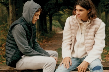 Logo trade business gift photo of: Iqoniq Meru men recycled polyester bodywarmer