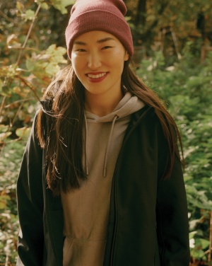 Logo trade advertising products image of: Iqoniq Makalu women recycled polyester soft shell jacket