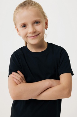 Logo trade promotional giveaway photo of: Iqoniq Koli kids lightweight recycled cotton t-shirt