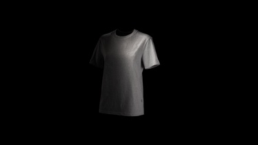 Logo trade promotional merchandise image of: Iqoniq Manuel recycled cotton t-shirt undyed