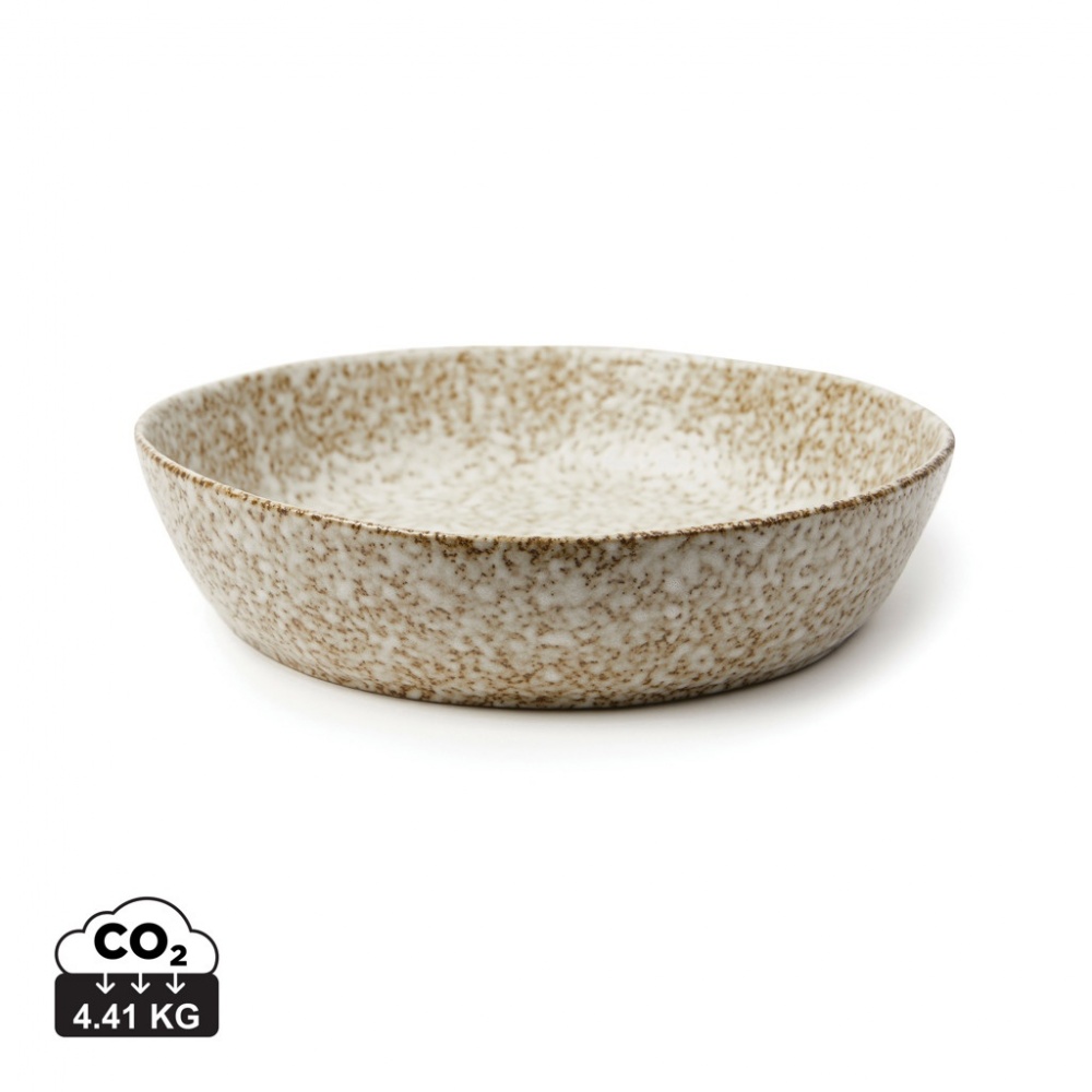 Logo trade business gift photo of: VINGA Nuvem stoneware serving bowl