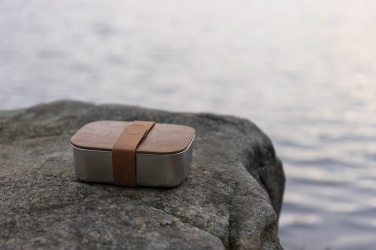 Logo trade promotional giveaway photo of: VINGA Ciro RCS recycled steel lunch box