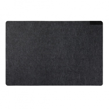 Logo trade promotional merchandise image of: VINGA Albon GRS recycled felt desk pad