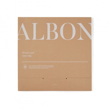 Logo trade promotional item photo of: VINGA Albon GRS recycled felt mouse pad