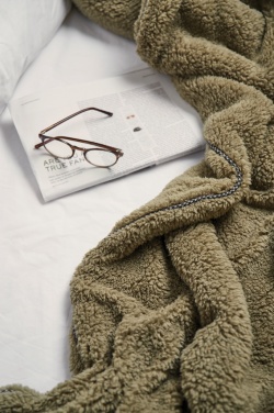 Logotrade promotional products photo of: VINGA Maine GRS recycled double pile blanket