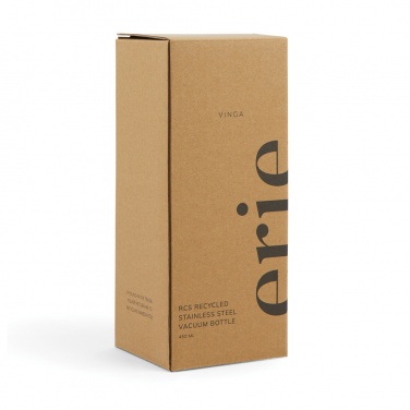 Logo trade promotional giveaway photo of: VINGA Erie RCS steel vacuum bottle 450 ML