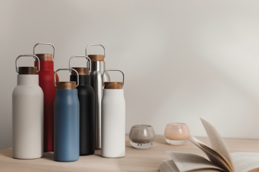 Logo trade corporate gift photo of: VINGA Ciro RCS recycled vacuum bottle 580ml