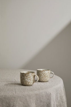 Logo trade promotional giveaway photo of: VINGA Nuvem stoneware mug, 2 pcs set