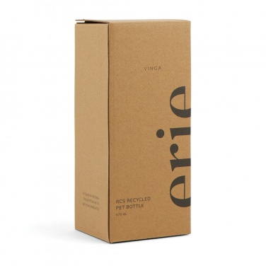 Logotrade promotional merchandise photo of: VINGA Erie RCS recycled pet bottle 575 ML