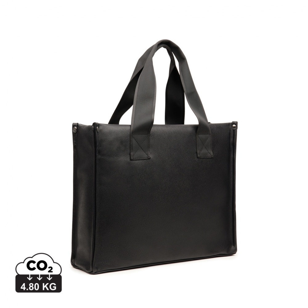 Logotrade corporate gift image of: VINGA Bermond RCS recycled PU tote bag