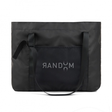 Logo trade corporate gifts image of: VINGA Livorno GRS recycled polyester maxi tote