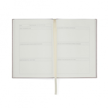 Logotrade business gifts photo of: VINGA Thankfulness GRS recycled paper journal