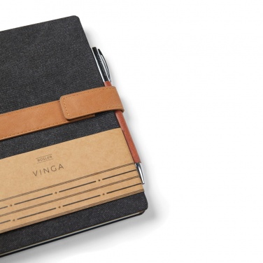 Logo trade advertising product photo of: VINGA Bosler RCS recycled paper notebook