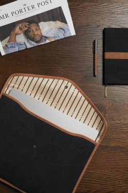 Logotrade promotional gift picture of: VINGA Bosler GRS recycled canvas 16" laptop sleeve