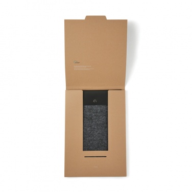 Logotrade promotional merchandise picture of: VINGA Albon GRS recycled felt 15" laptop sleeve