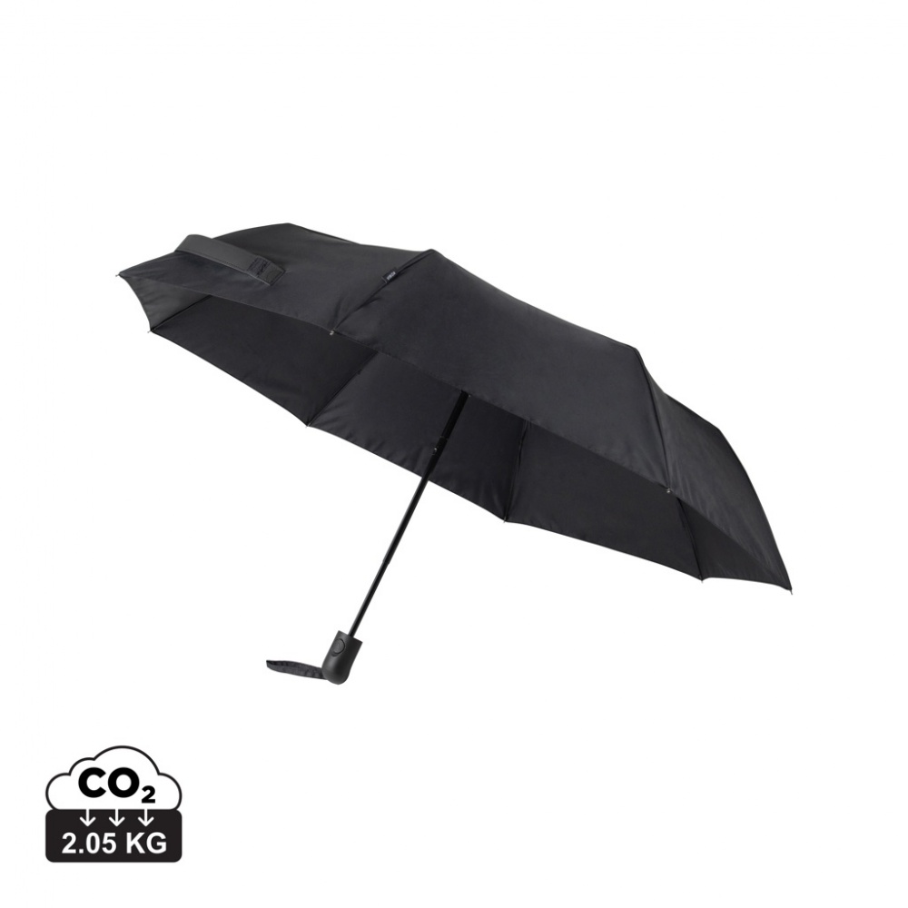 Logo trade advertising products image of: VINGA Baltimore AWARE™ RPET 21" umbrella
