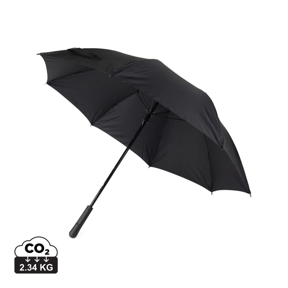 Logo trade business gifts image of: VINGA Baltimore AWARE™ RPET 23" umbrella