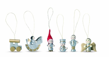 Logo trade promotional items picture of: Set of 6 Xmas decoration