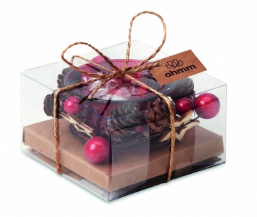 Logo trade corporate gift photo of: Christmas candle holder