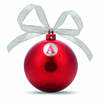 Logotrade promotional products photo of: Speaker Christmas ball