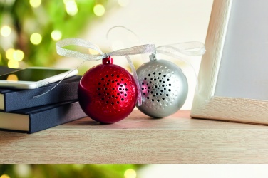 Logotrade promotional giveaway image of: Speaker Christmas ball