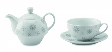 Logo trade promotional items image of: Christmas tea set