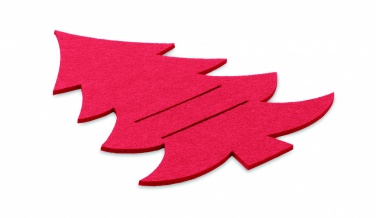 Logo trade promotional giveaways image of: RPET felt cutlery holder set