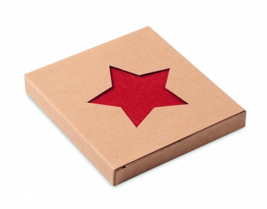 Logotrade promotional merchandise picture of: RPET 4 felt coaster set