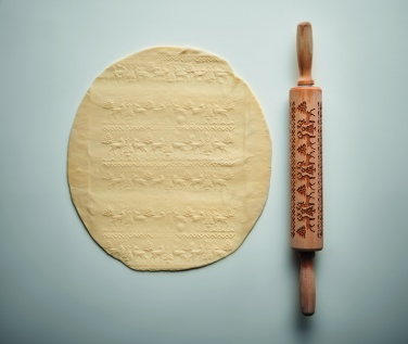 Logo trade promotional gifts picture of: Christmas pastry wooden rolling