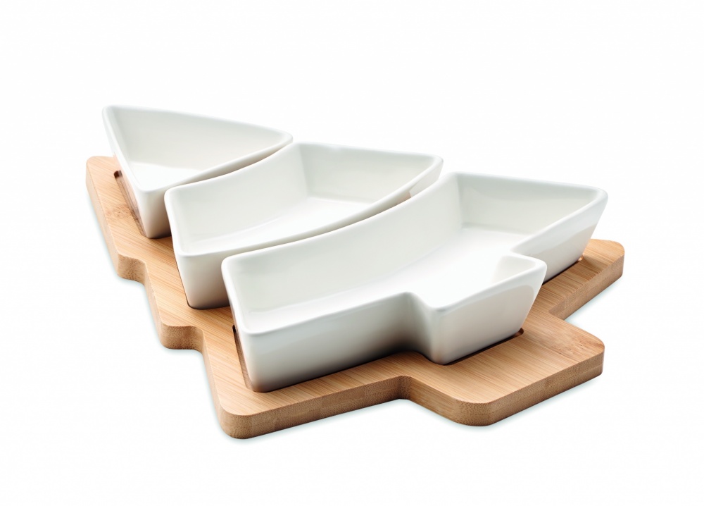 Logotrade promotional items photo of: Christmas tree serving tray