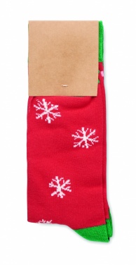 Logo trade promotional gifts picture of: Pair of Christmas socks L